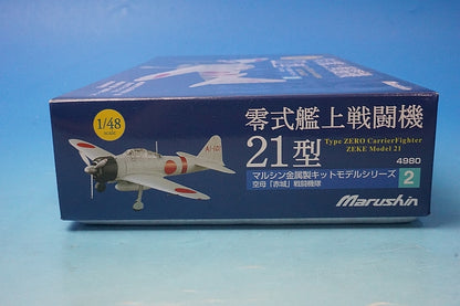 1:48 Zero Fighter Type 21 Aircraft Carrier Akagi First Squadron AI-101 Pearl Harbor 2 Marushin Industry airplane  model