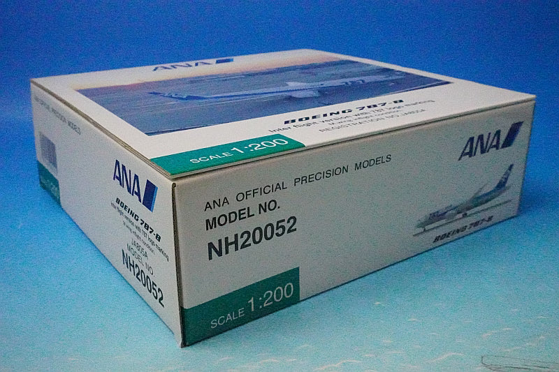 1:200 ANA B787-8 International Configuration – In-Flight Wing Flex (JA805A) NH20052 ANA airplane model