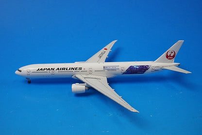 1:400 B777-300 JAL Samurai Blue Support Jet No. 2 JA740J XX4865 JC Wings airplane model