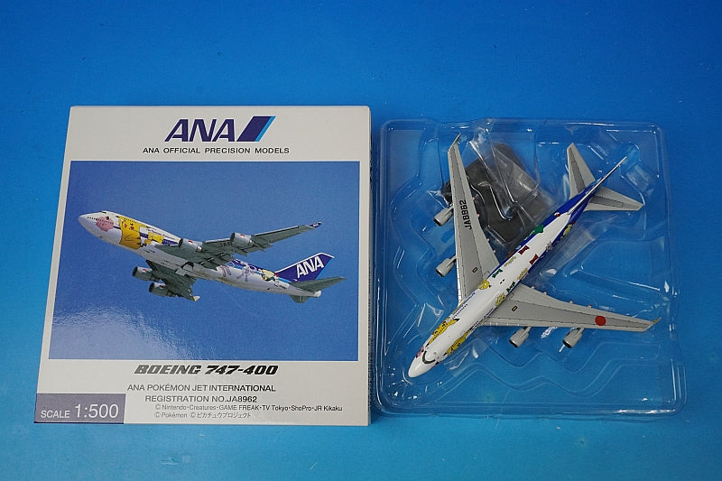 1:500 B747-400 ANA Pokemon Jet International JA8962 NH50028 ANA