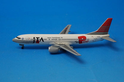 1:400 B737-4K5 JTA Japan Transocean PAPAS Papas Sai JA8953 55145 Dragon airplane model