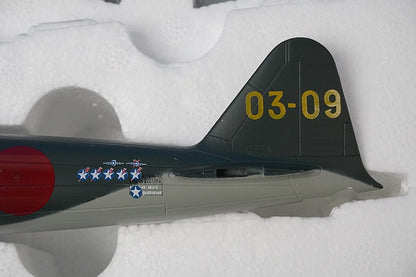 1:48 Zero Fighter Type 52 203rd Naval Air Group Sergeant Tanimizu Takeo's aircraft 5 Marushin Industry airplane model