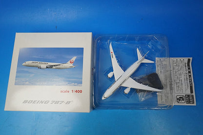 1:400 B787-8 JAL New Tsurumaru Livery JA822J BJE3012 JALUX airplane model