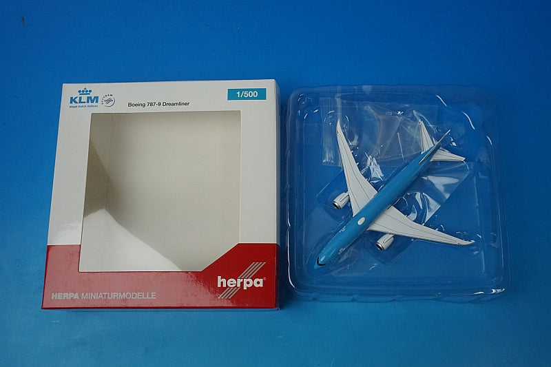 1:500 B787-9 KLM Royal Dutch Airlines PH-BHO 528085-002 Herpa airplane model