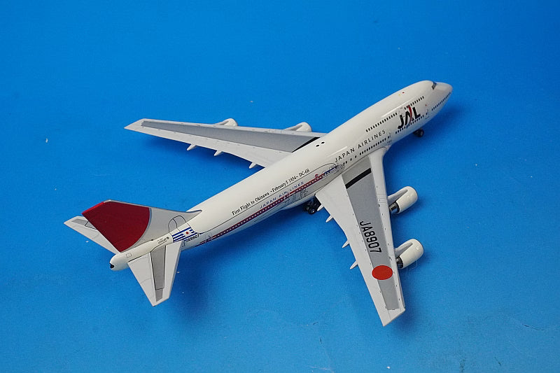 1:400 B747-400 JAL Okinawa service 50th anniversary 10380 Phoenix airplane model