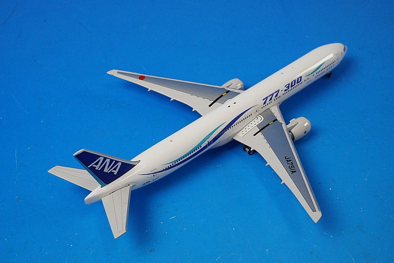 1:400 B777-300 ANA-style livery JA751A 04149 Phoenix airplane model