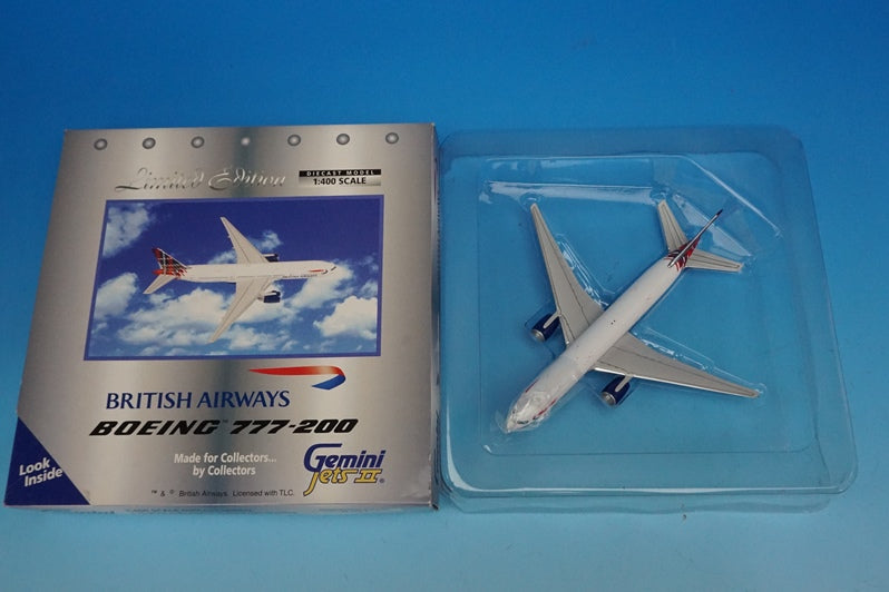 1:400 B777-200 British Airways Benyhone Tartan G-VIIJ GJBAW355 Gemini