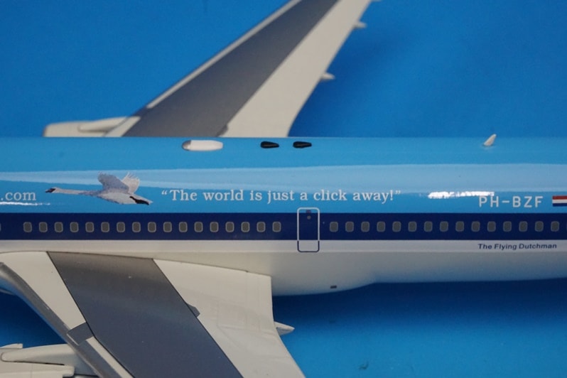 1:200 B767-300 KLM Netherlands The world is just a click away PH-BZF IF763KL0621 INFLIGHT airplane model