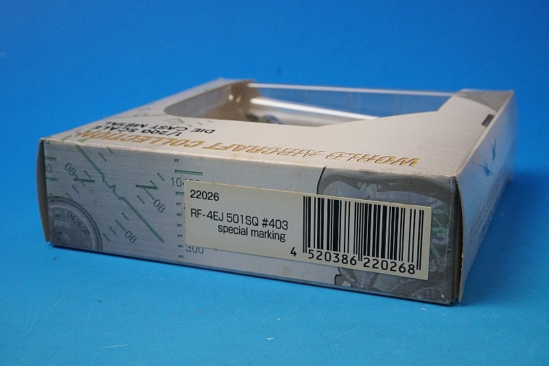 1:200 RF-4EJ 501st Squadron #403 special marking 22026 World Aircraft Collection airplane model