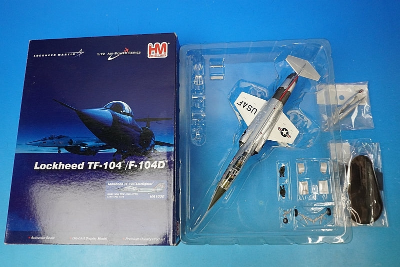 1:72 TF-104 Starfighter UASF two-seater trainer HA1050 Hobby Master airplane model