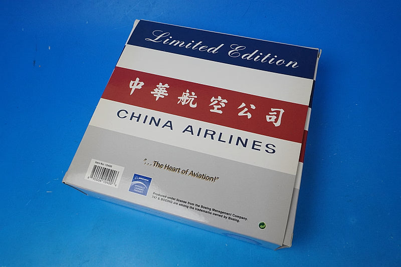 1:400 B747-400 China 1990s Color 3B-SMC 10400 Phoenix airplane model