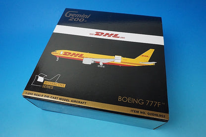 1:200 B777-200LRF DHL Caritta Air N774CK open/close selection type G2DHL952 Gemini