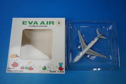 1:400 A330-300 EVA Air Hello Kitty Love Apple B-16332 XX4922 JC Wings airplane model