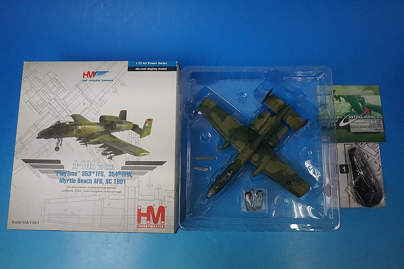 1:72 A-10A Thunderbold Playtime HA1301 Hobby Master airplane model