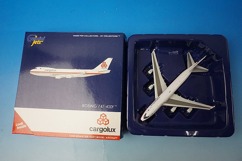 1:400 B747-400F Cargolux 70's Reprint Retro Paint LX-NCL GJCLX1947 Gemini