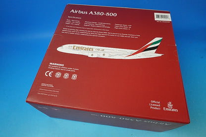 1:200 A380-800 Emirates Expo 2020 Logo A6-EUD G2UAE1045 Gemini