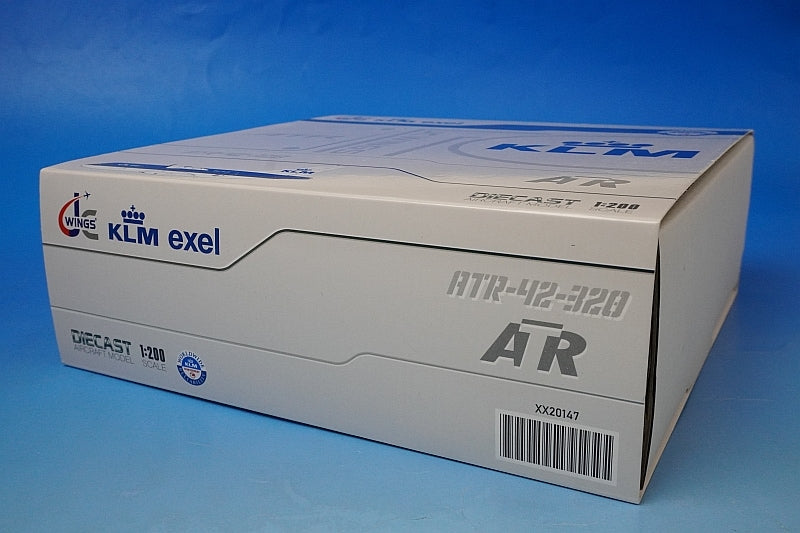 1:200 ATR-42-300 KLM Netherlands exel PH-XLD XX20147 JC Wings airplane model