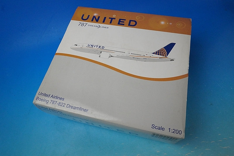 1:200 B787-8 United N20904 XX2915 JC Wings airplane model