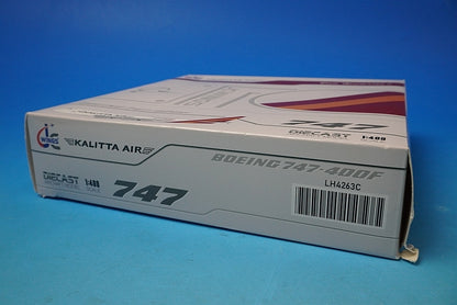 1:400 B747-400F Cargo type Kalitta Air *Cargo door can be replaced N403KZ LH4263C JC Wings airplane model