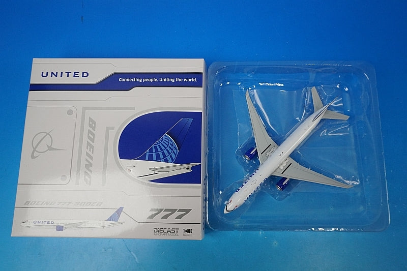1:400 B777-300ER United Sydney World Pride N2749U XX40183 JC Wings airplane model