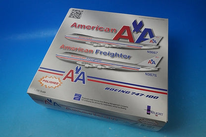 1:200 B747-400 AA American N9667 IF7410213AP INFLIGHT airplane model