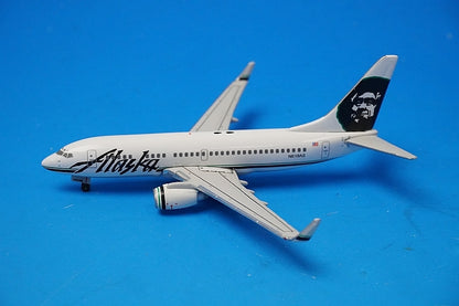 1:400 B737-700 Alaska N619AS B737-800 N546AS 2 piece set GJASASET1 Gemini airplane model