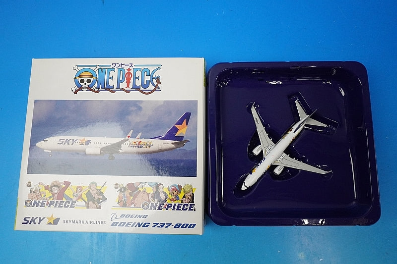 1:400 B737-800 Skymark ONE PIECE Jet JA73NF BC4007 Gemini airplane model
