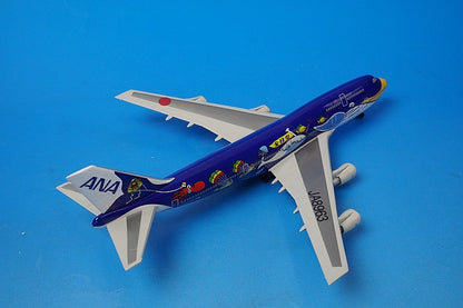 1:400 B747-400 ANA Marine Jumbo JA8963 SUPER WINGS airplane model