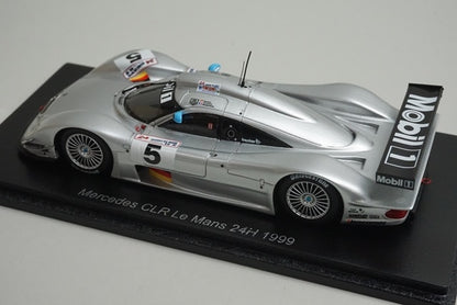 1:43 SPARK S0995 Mercedes CLR Le Mans 24H 1999 #5 Silver model car