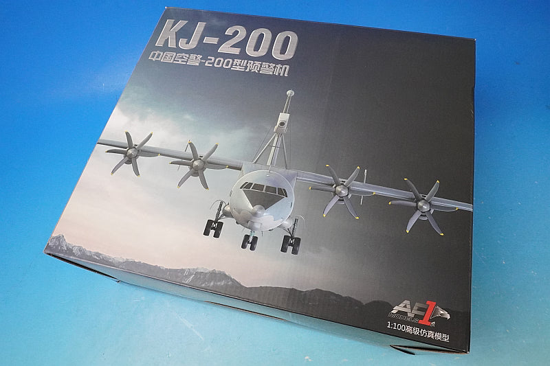 1:100 KJ-200 PLAAF Chinese People's Liberation Army Air Force Early Warning and Control Aircraft AF0153 AIR FORCE1 airplane model