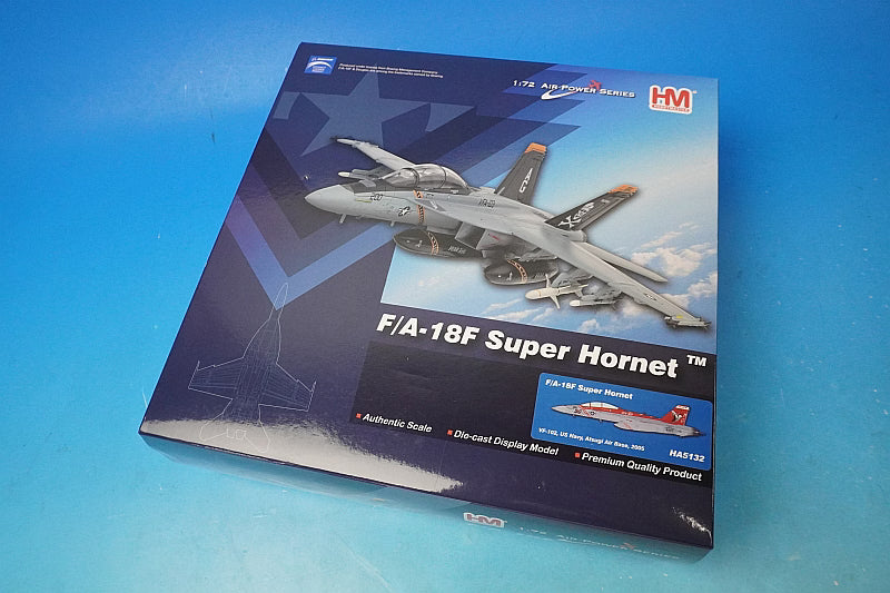 1:72 F/A-18F (two-seat version), U.S. Navy Strike Fighter Squadron 102, Diamondbacks, 50th Anniversary of Squadron Establishment, Atsugi Air Base, NF102/#165882 HA5132 Hobby Master airplane model