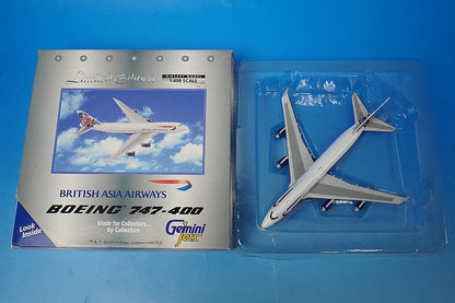 1:400 British B747-400 Chelsea Rose G-CIVB GJBAW021 Gemini airplane model