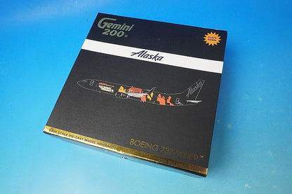 1:200 Boeing 737-900ER Alaska Our Commitment/UNCF Flap Down N492AS [G2ASA1016F] Gemini