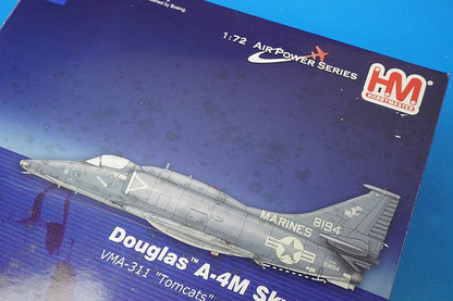1:72 A-4M Skyhawk VMA-311/331st Marine Fighter Squadron Tomcats, 1981 HA1412 Hobby Master airplane model