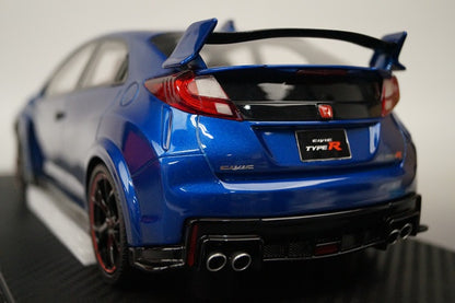 19C03-03 onemodel 1:18 Honda Civic FK2 Brilliant Sport Blue Metallic