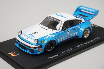 1:43 SPARK SG071 Porsche 934/5 5th 1000 lm Nurburgring 1977 #6