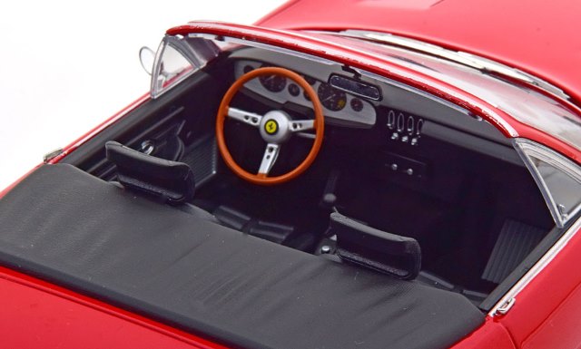 KKDC180611 KK scale 1:18 Ferrari 365 GTS Daytona Spider Serie 1 1969 Red