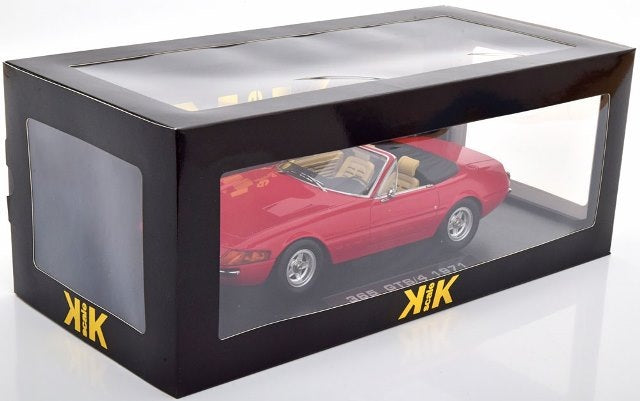 KKDC180621 KK scale 1:18 Ferrari 365 GTS Daytona Spider Serie 2 1971 red