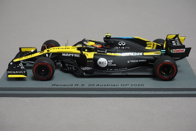 1:43 SPARK S6467 Renault R.S.20 Austrian GP 2020 #37 Esteban Ocon