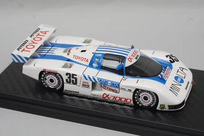 1:43 ignition model IG0336 Minolta Toyota TOM'S 85C JSPC 1986 #35