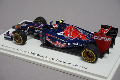 1:43 SPARK S3084 Scuderia Toro Rosso STR9 Renault Australian GP 2014 #26 D.Kvyat