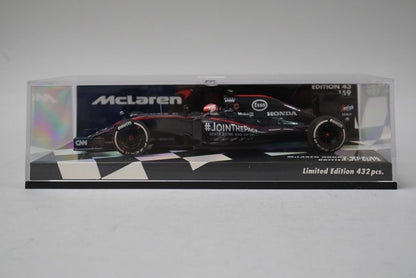 1:43 MINICHAMPS 537154122 McLaren Honda MP4-30 2015 #22 model car
