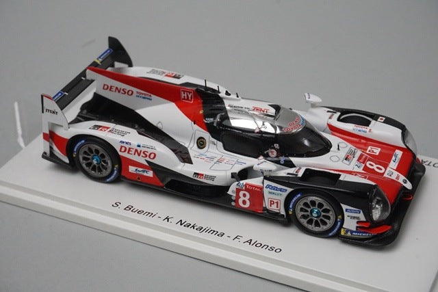 1:43 SPARK 43LM18 Toyota TS050 Hybrid TOYOTA GAZOO Racing Le Mans Winner 2018 #8