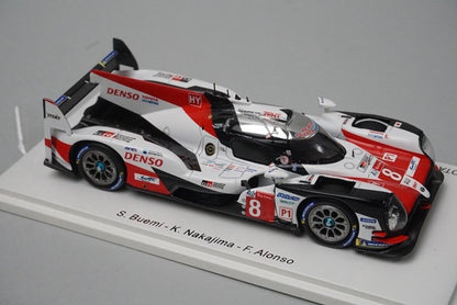 1:43 SPARK 43LM18 Toyota TS050 Hybrid TOYOTA GAZOO Racing Le Mans Winner 2018 #8