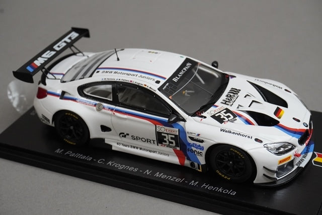 1:43 SPARK SB177 BMW M6 GT3 Walkenhorst Motorsport SPA 24h 2017 #35 model car