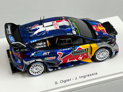 1:43 SPARK S5154 Ford Fiesta Monte Carlo Rally Winner 2017 #1