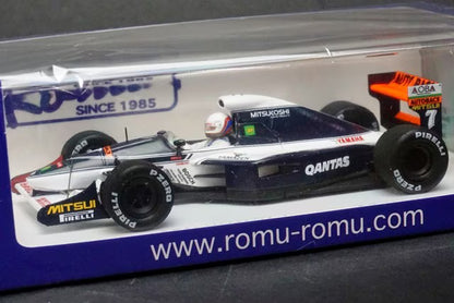 ROMU034 Spark 1:43 ROMU Custom Brabham BT60 Yamaha F1 Japanese GP 1991 #7 M. Brundle 5th