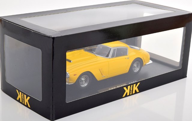 KKDC180762 KK scale 1:18 Ferrari 250 GT SWB, Berlinetta Passo Corto 1961 Yellow