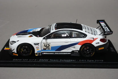 1:43 SPARK SB275 BMW M6 GT3 BMW Team Schnitzer SPA 24h 2019 #42