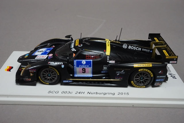 1:43 SPARK SG201 SCG 003c #9 24h Nurburgring 2015 model car